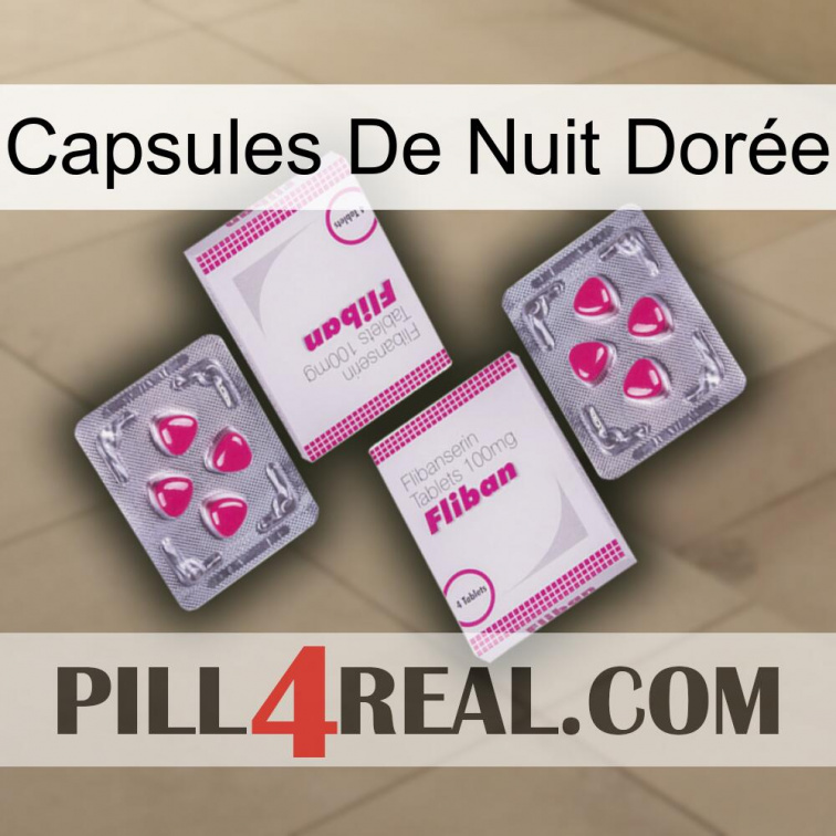 Capsules De Nuit Dorée 33